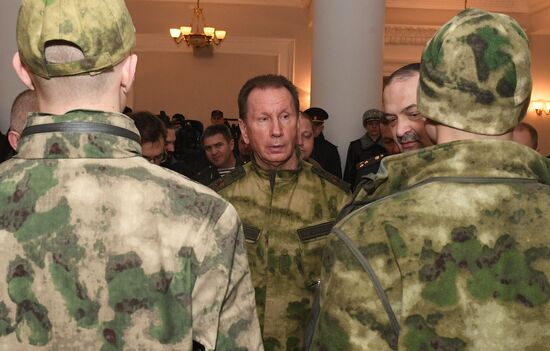 Russian National Guard uniforms presented