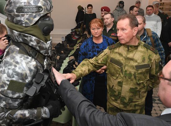 Russian National Guard uniforms presented