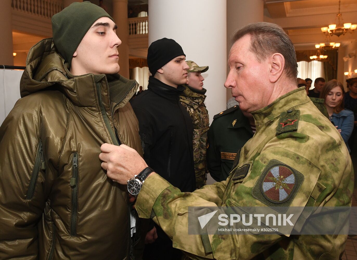 Russian National Guard uniforms presented