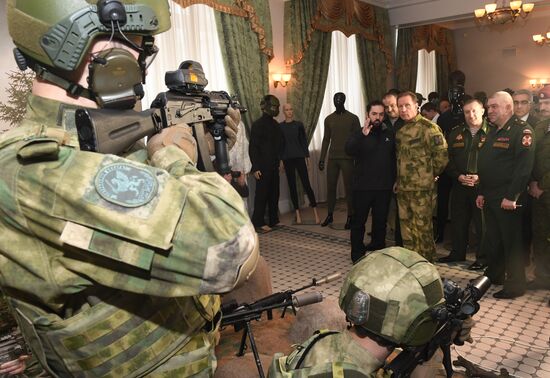 Russian National Guard uniforms presented