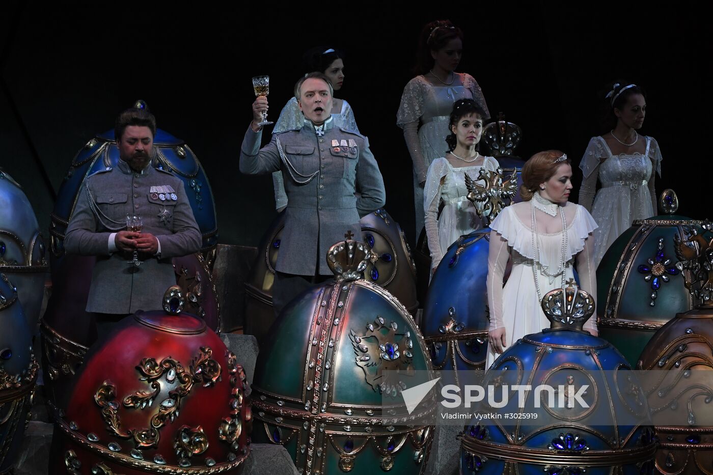 Premiere of Rasputin stage play