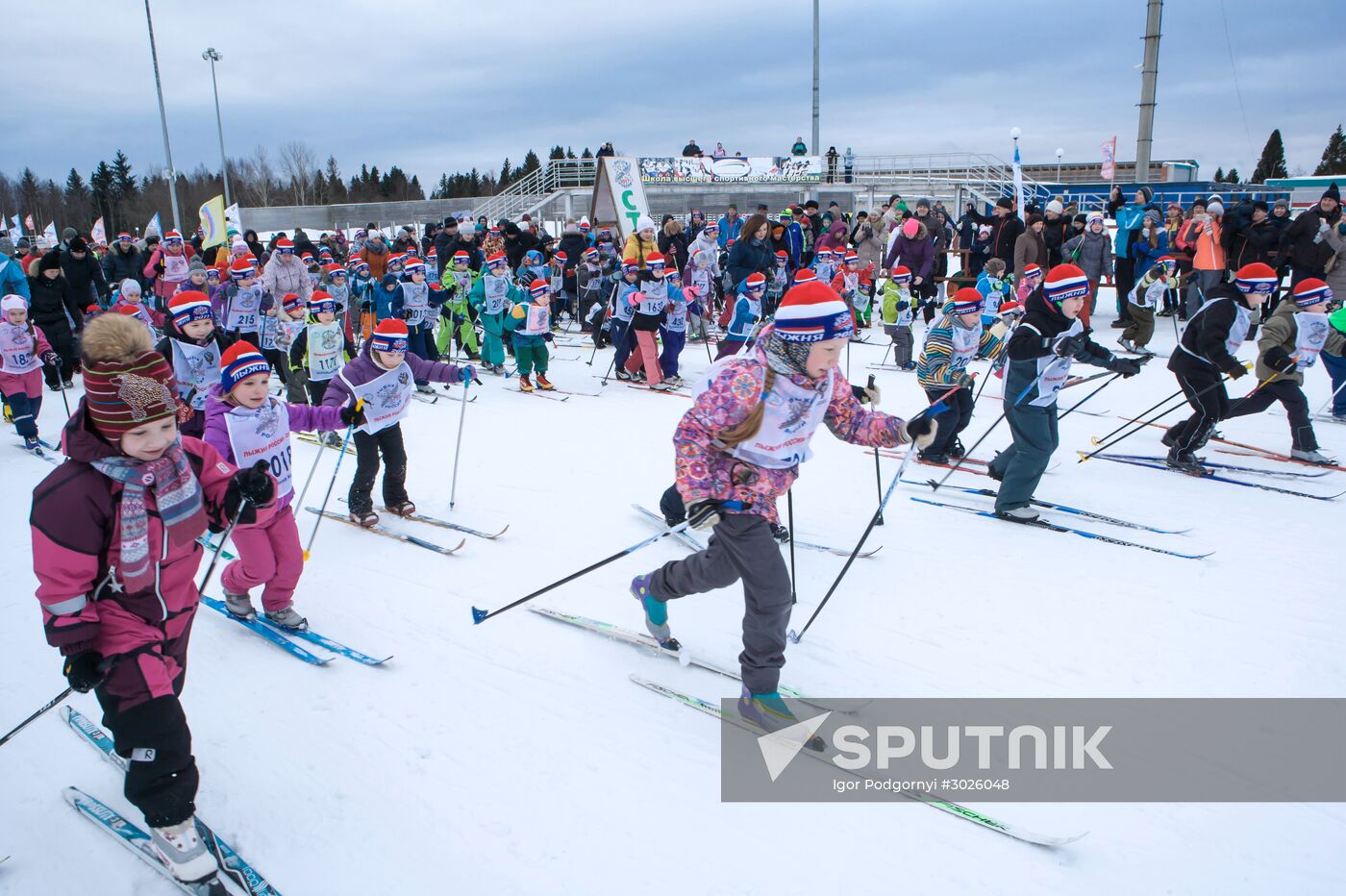 Russian nationwide Ski Track of Russia 2017 (Lyzhnya Rossiyi 2017) mass ski race
