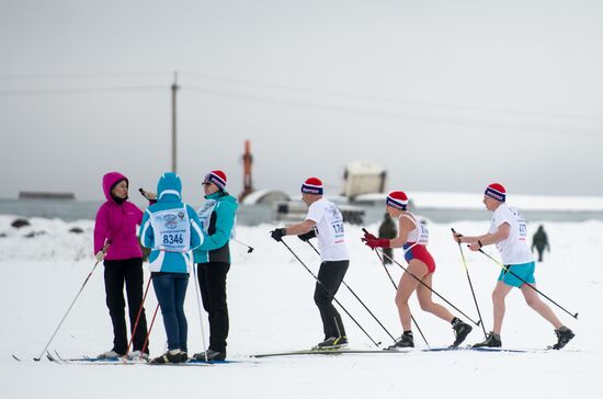 Russian nationwide Ski Track of Russia 2017 (Lyzhnya Rossiyi 2017) ski race