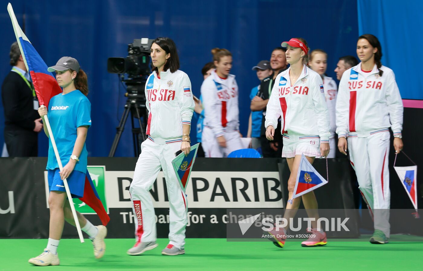 Tennis. Fed Cup. Russia vs. Chinese Taipei. Day One