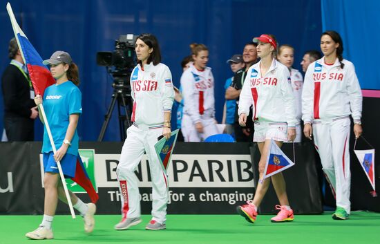 Tennis. Fed Cup. Russia vs. Chinese Taipei. Day One