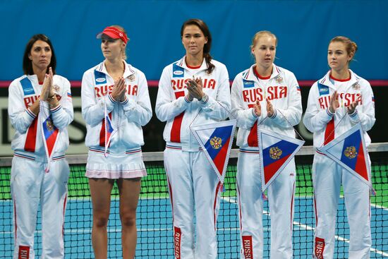 Tennis. Fed Cup. Russia vs. Chinese Taipei. Day One