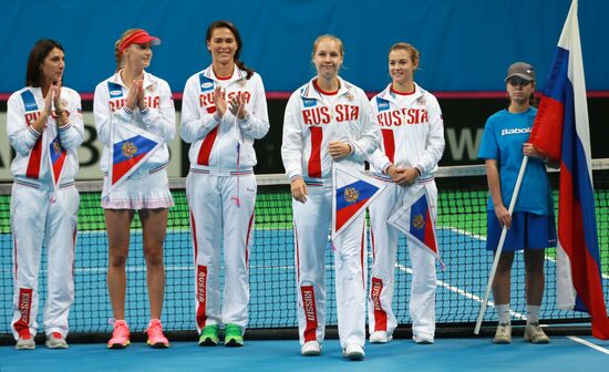 Tennis. Fed Cup. Russia vs. Chinese Taipei. Day One