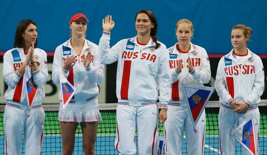 Tennis. Fed Cup. Russia vs. Chinese Taipei. Day One