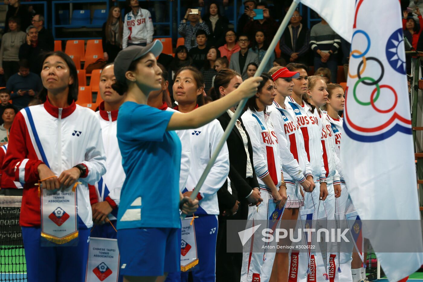 Tennis. Fed Cup. Russia vs. Chinese Taipei. Day One