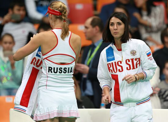 Tennis. Fed Cup. Russia vs. Chinese Taipei. Day One