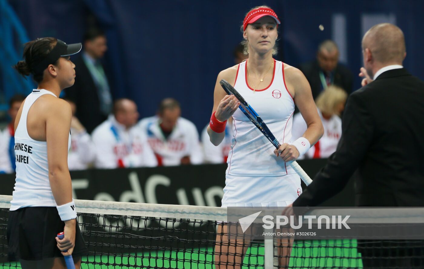 Tennis. Fed Cup. Russia vs. Chinese Taipei. Day One