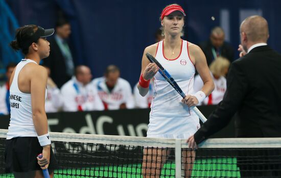 Tennis. Fed Cup. Russia vs. Chinese Taipei. Day One