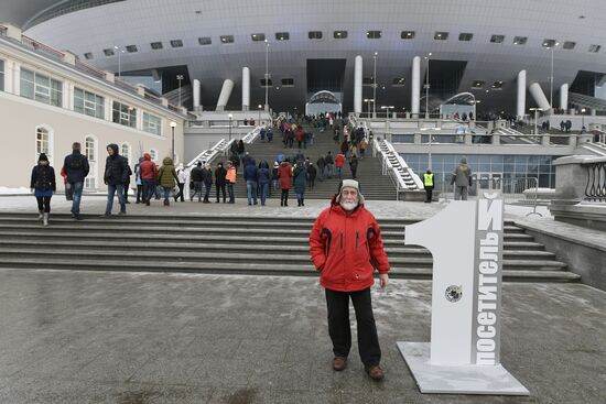 "First Visitor" testing event in Krestovsky Stadium