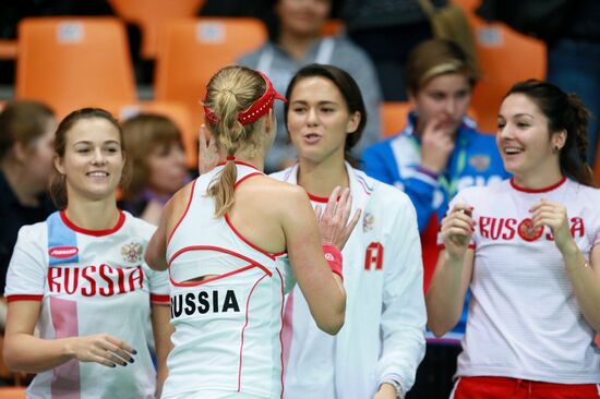 Tennis. Fed Cup. Russia vs. Chinese Taipei. Day One