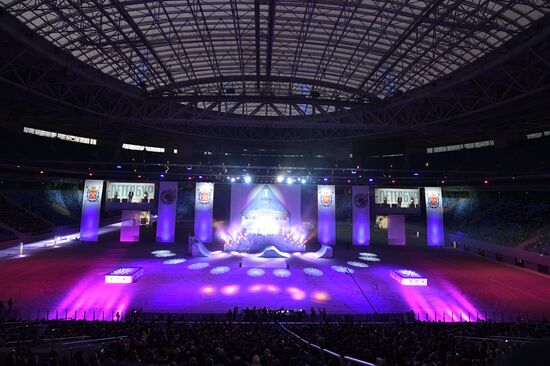 "First Visitor" testing event in Krestovsky Stadium