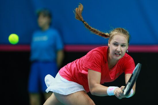 Tennis. Fed Cup. Russia vs. Chinese Taipei. Day One