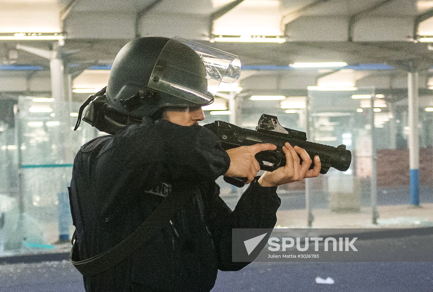 Protest against police brutality in France