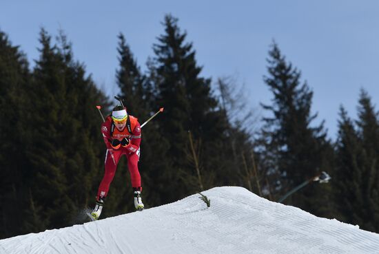 IBU World Championships. Women's pursuit