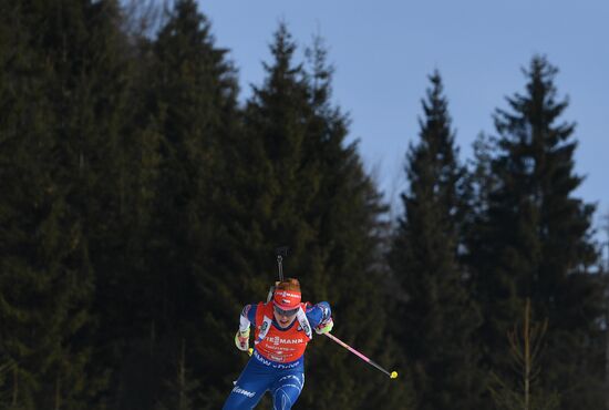 IBU World Championships. Women's pursuit