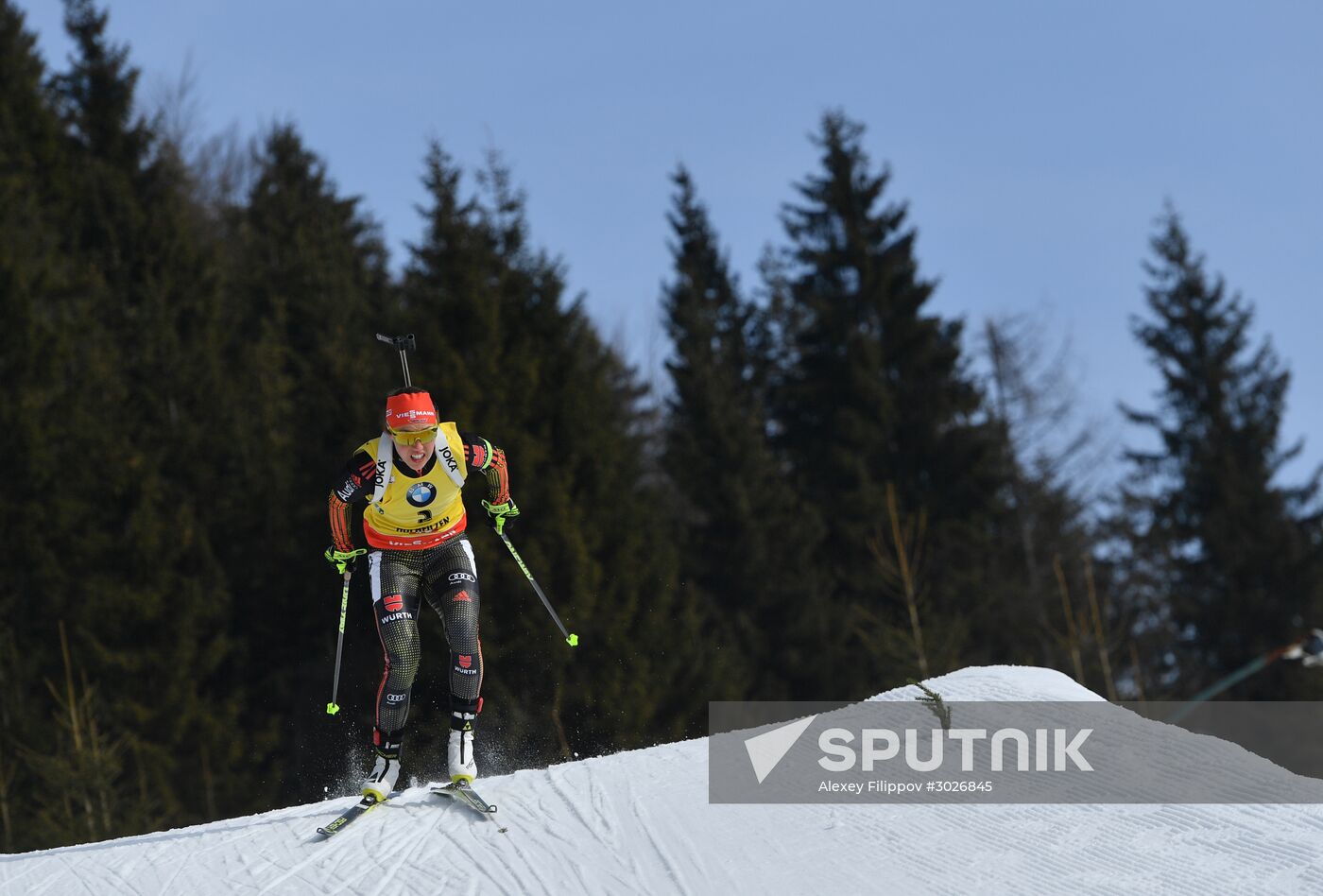 IBU World Championships. Women's pursuit