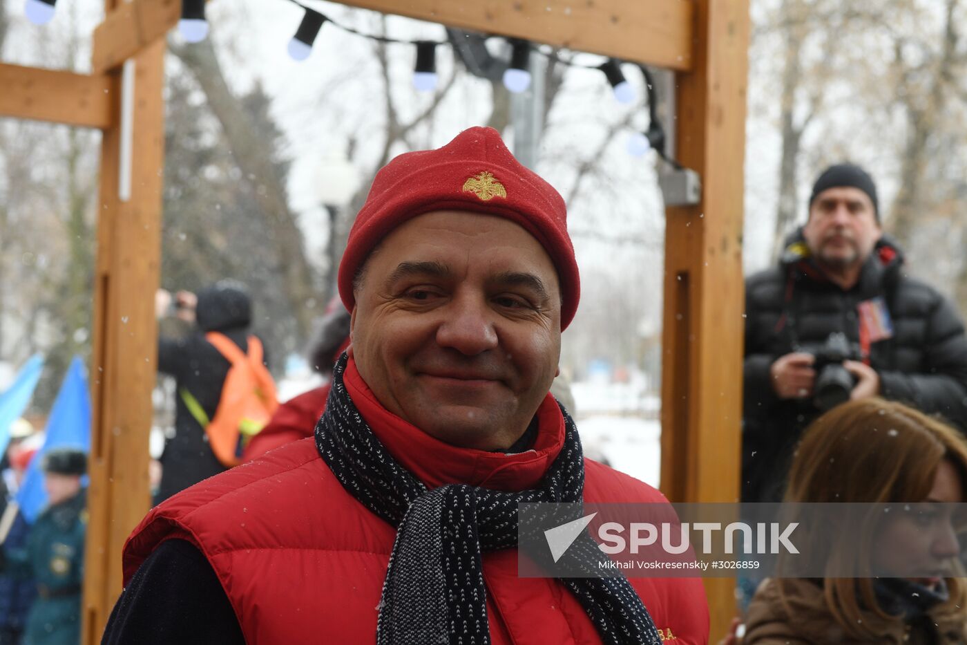 "Russian Emergencies Ministry for Healthy Lifestyle" flashmob