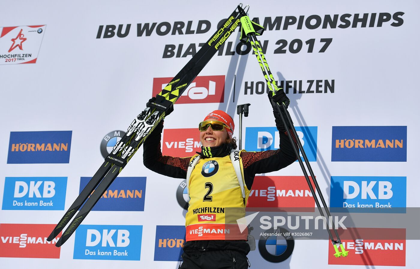 IBU World Championships. Women's pursuit