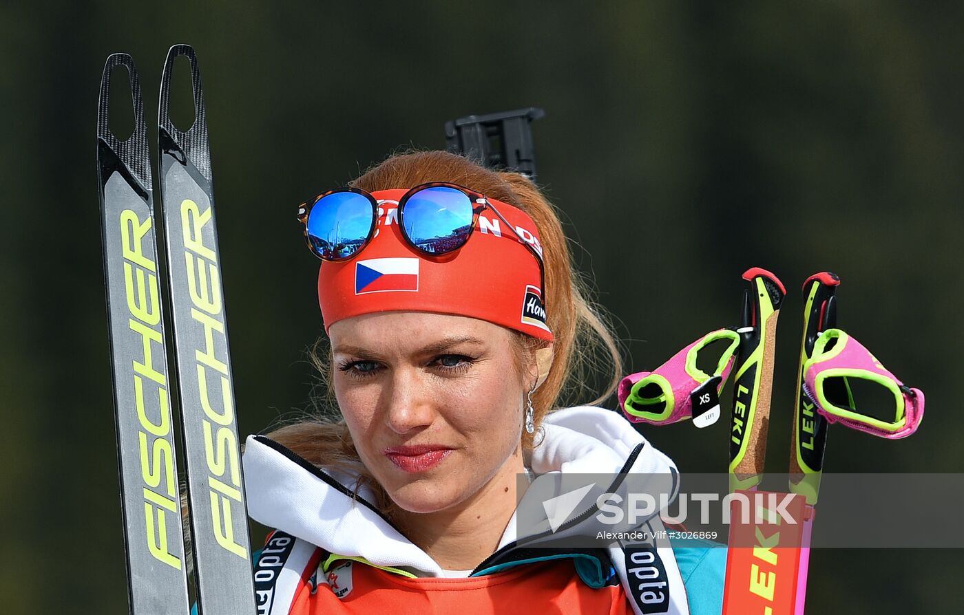 IBU World Championships. Women's pursuit