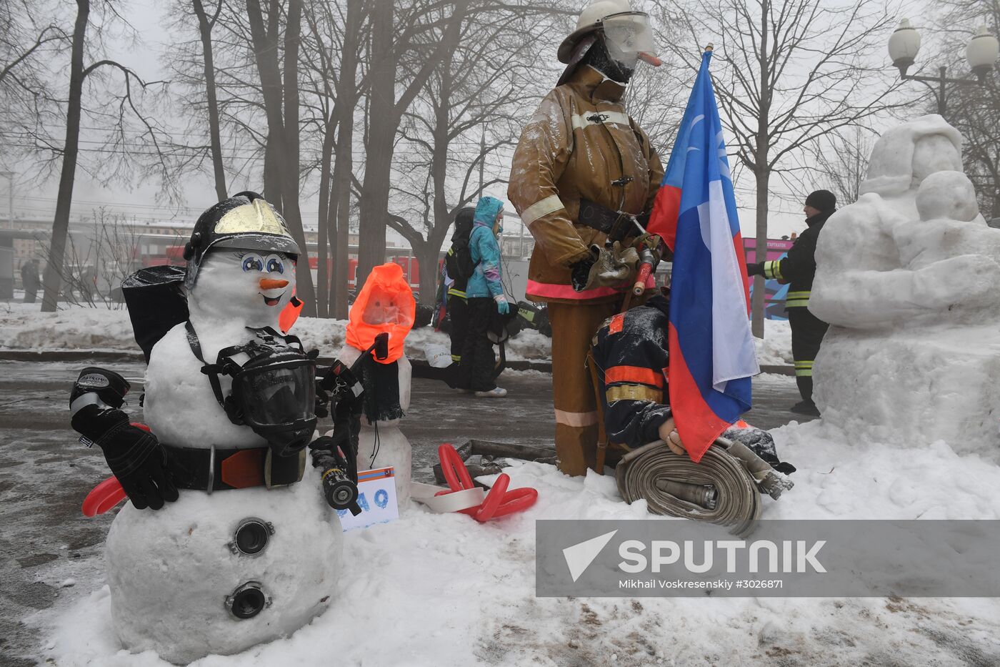 "Russian Emergencies Ministry for Healthy Lifestyle" flashmob