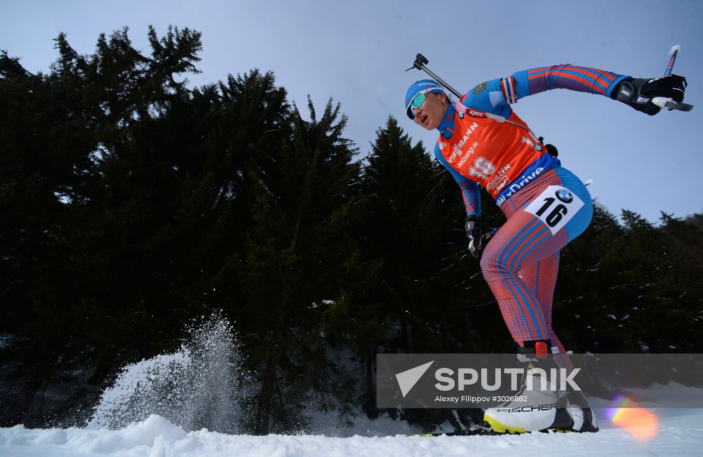 IBU World Championships. Women's pursuit