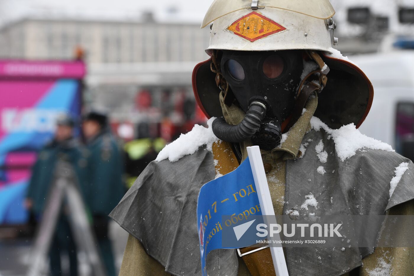"Russian Emergencies Ministry for Healthy Lifestyle" flashmob