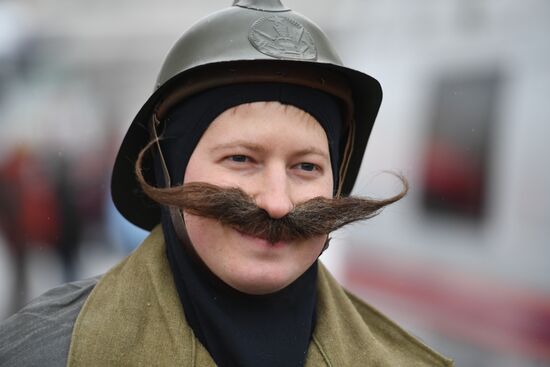 "Russian Emergencies Ministry for Healthy Lifestyle" flashmob