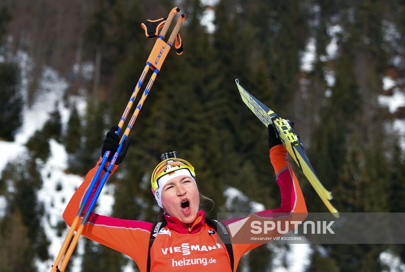 IBU World Championships. Women's pursuit