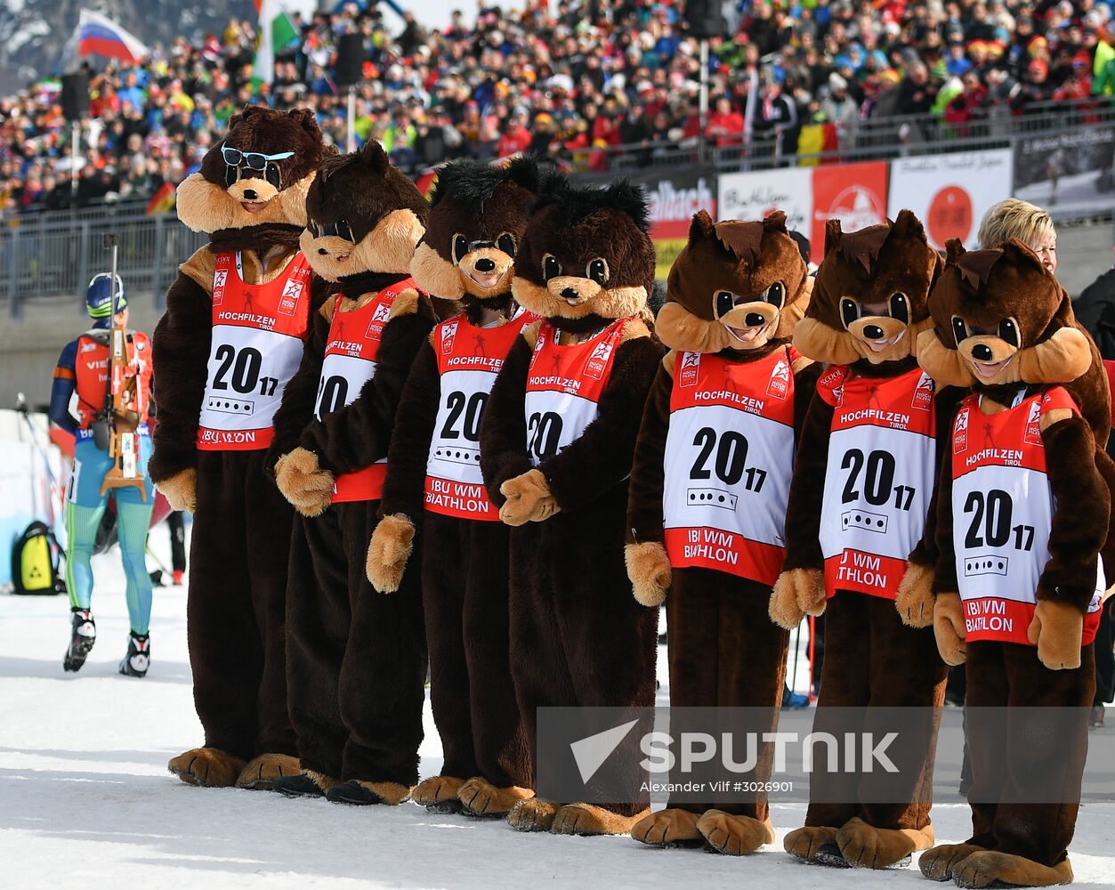 2017 Biathlon World Championships. Women's pursuit