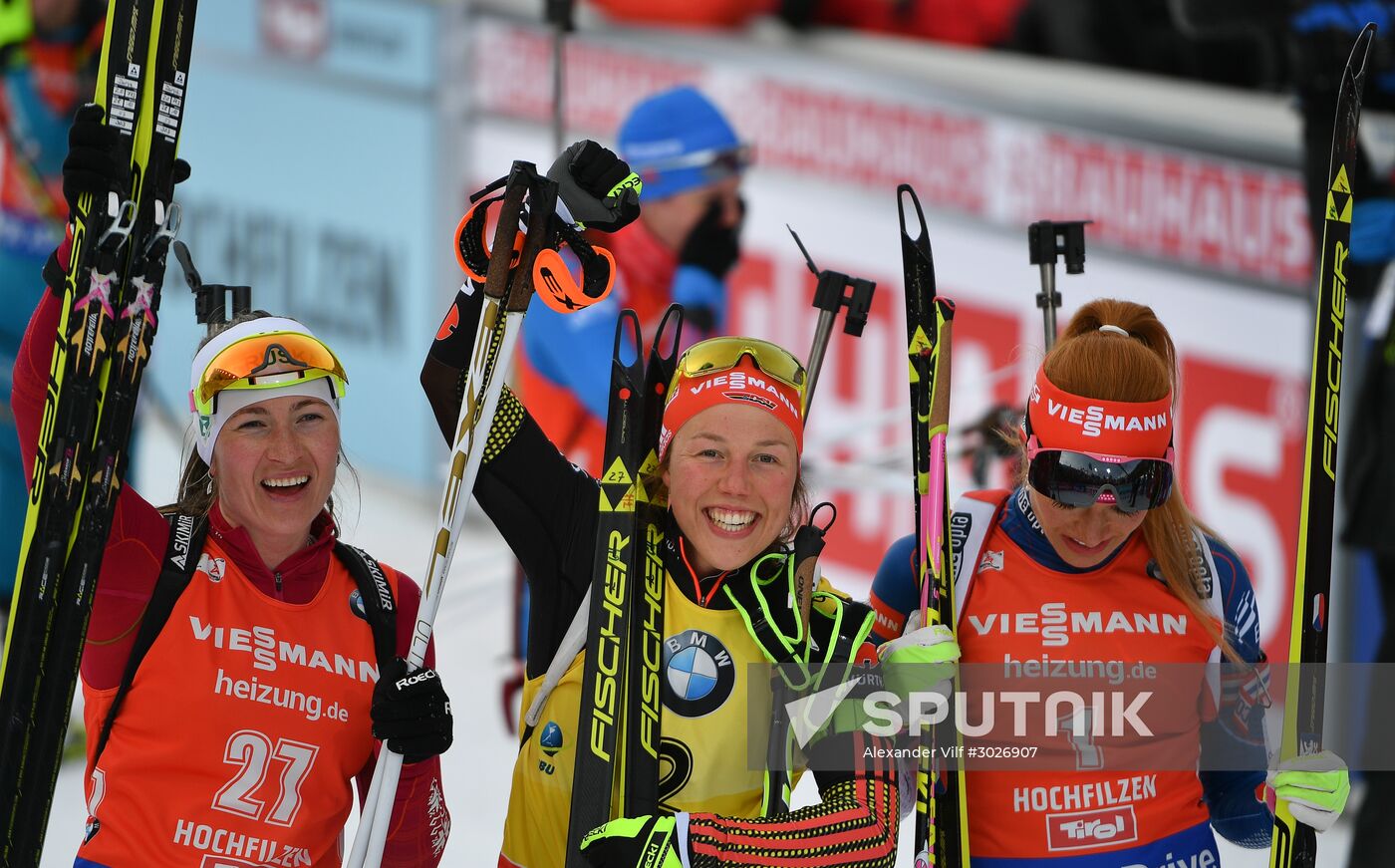 2017 Biathlon World Championships. Women's pursuit