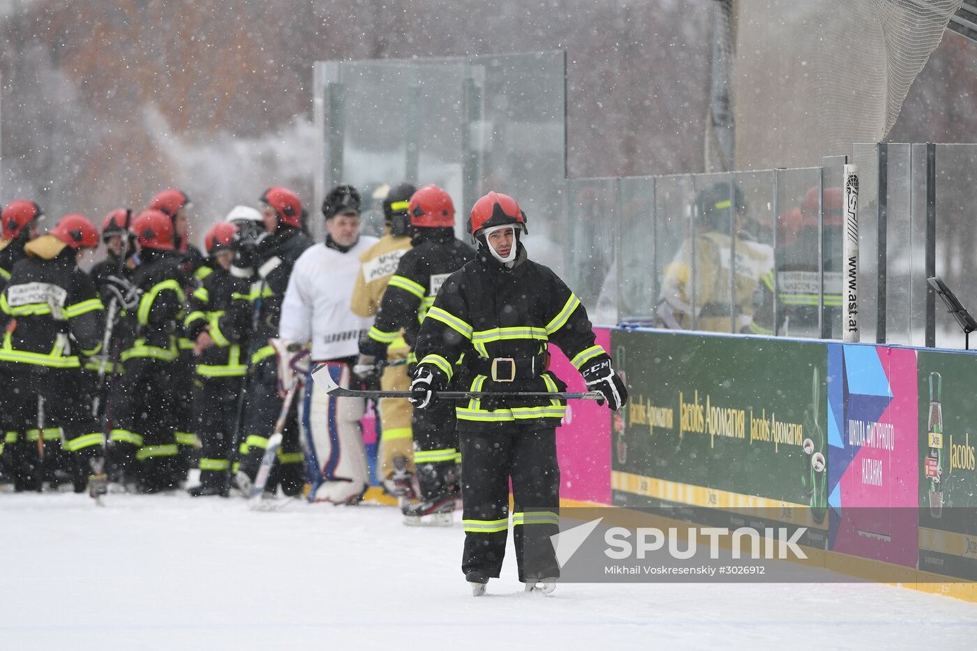 "Russian Emergencies Ministry for Healthy Lifestyle" flashmob