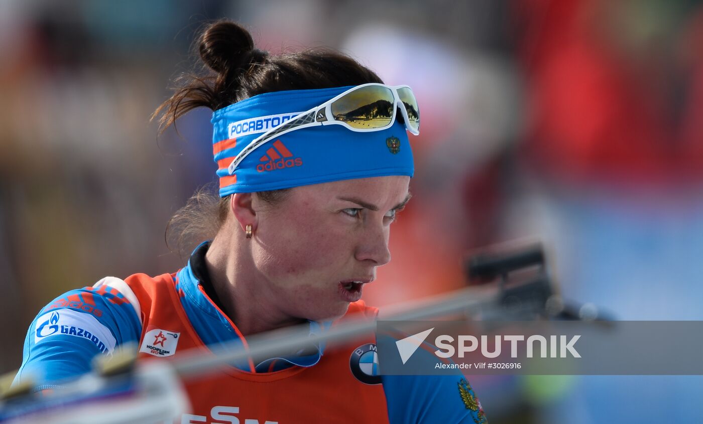 2017 Biathlon World Championships. Women's pursuit