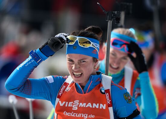 2017 Biathlon World Championships. Women's pursuit