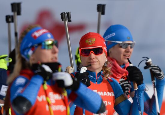 2017 Biathlon World Championships. Women's pursuit