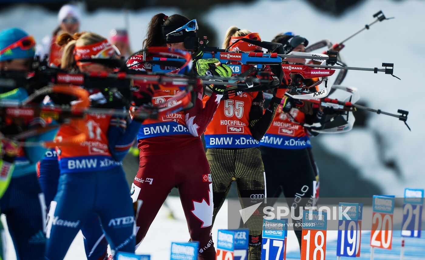 2017 Biathlon World Championships. Women's pursuit