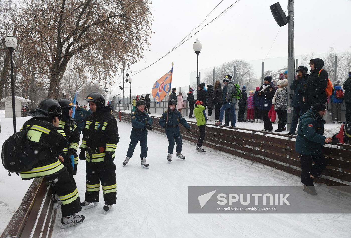 "Russian Emergencies Ministry for Healthy Lifestyle" flashmob