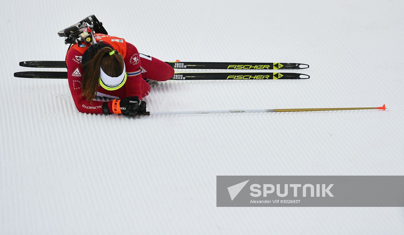 2017 Biathlon World Championships. Women's pursuit