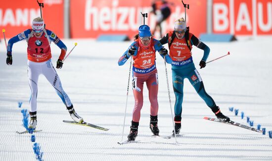 2017 Biathlon World Championships. Women's pursuit