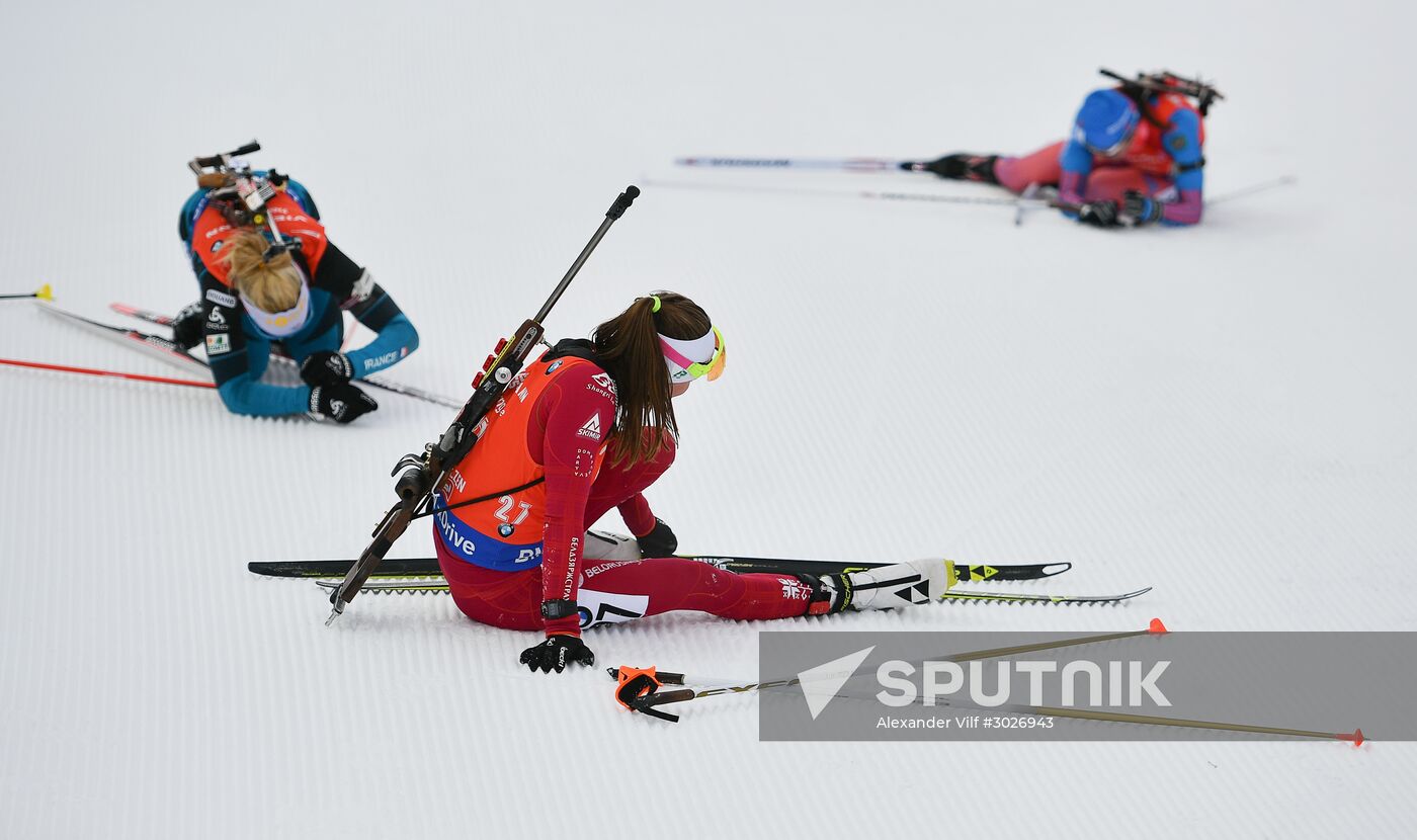 2017 Biathlon World Championships. Women's pursuit