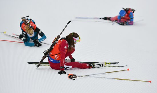 2017 Biathlon World Championships. Women's pursuit