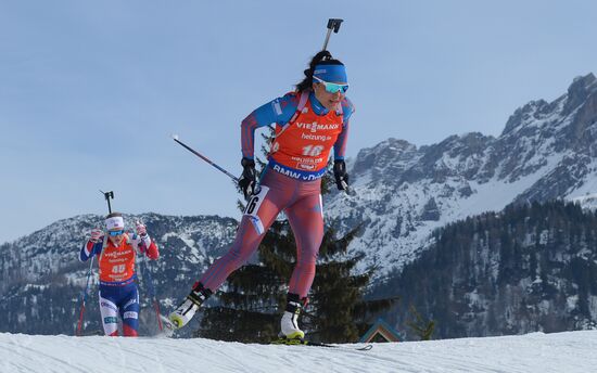 2017 Biathlon World Championships. Women's pursuit