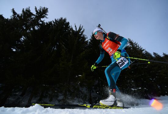 2017 Biathlon World Championships. Women's pursuit