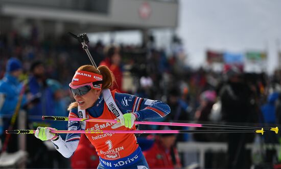 2017 Biathlon World Championships. Women's pursuit