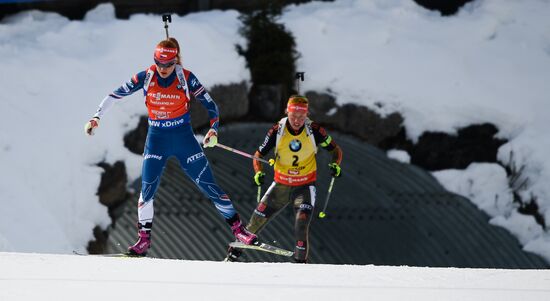 2017 Biathlon World Championships. Women's pursuit