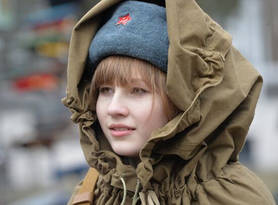 Historical reenactment in Krasnodar Territory