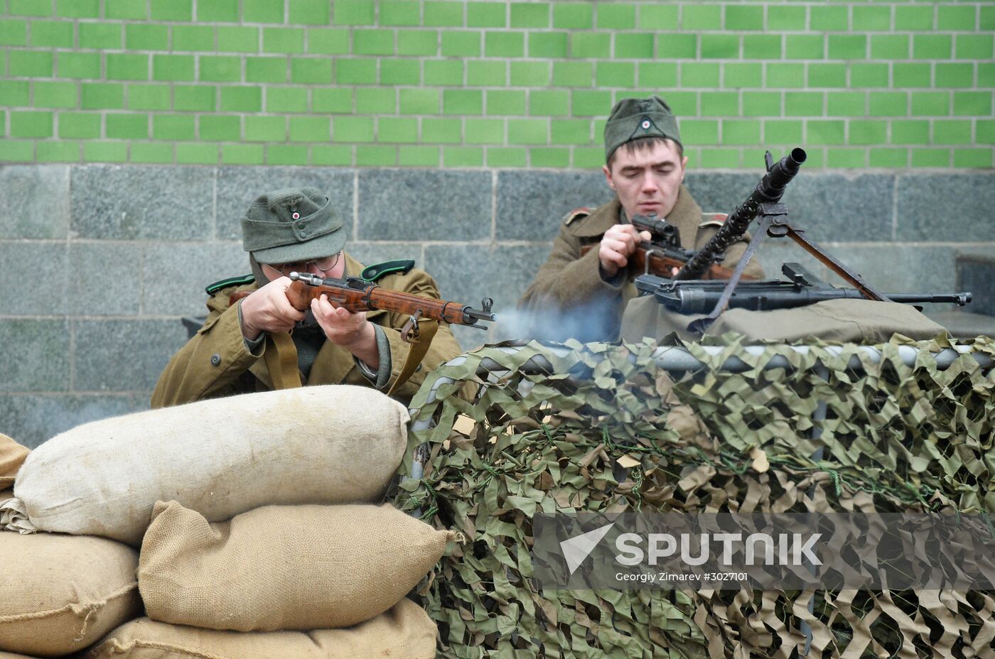 Historical reenactment in Krasnodar Territory